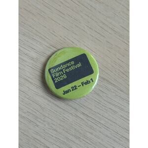 Rare Sundance Film Festival 2026 Green Pin - New